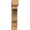 Ekena Millwork Balboa Block Rough Sawn Bracket w/ Offset Brace, Western Red Cedar, 8"W x 38"D x 38"H BKT0806X38X38BOA05RWR - alternate 4